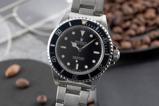  Rolex Submariner (No Date) Oyster Edelstahl Automatik Herrenuhr Ref. 14060 S-Serie 
