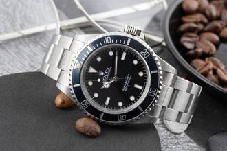 Thumbnail von Rolex Submariner (No Date) Oyster Edelstahl Automatik Herrenuhr Ref. 14060 S-Serie