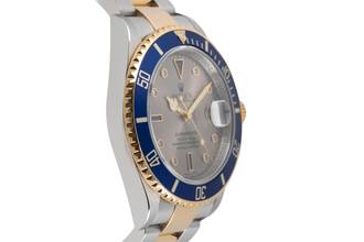 Thumbnail von Rolex Submariner Date Sultan Diamond Dial Edelstahl / Gold Ref. 16613 B&P 2008