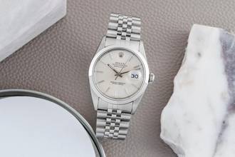 Thumbnail von Rolex Datejust 36 Edelstahl Silver Dial Automatik Herrenuhr Ref. 16000 Vintage