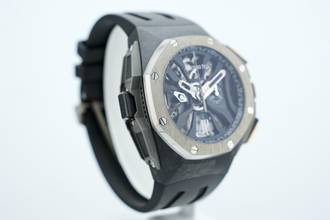 Thumbnail von Audemars Piguet Royal Oak Concept Laptimer Michael Schumacher - Carbon - 44MM - Limited To 221 Pcs - Additional Strap - 26221FT.OO.D002CA.01 2016