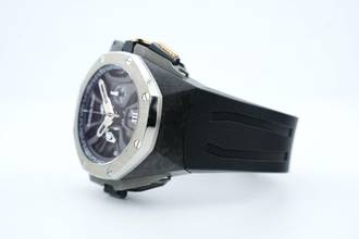 Thumbnail von Audemars Piguet Royal Oak Concept Laptimer Michael Schumacher - Carbon - 44MM - Limited To 221 Pcs - Additional Strap - 26221FT.OO.D002CA.01 2016