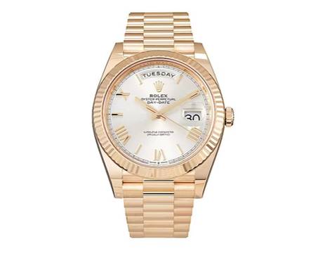 Rolex Day-Date 40 Yellow Gold - White Roman Dial - Original Invoice - 228238 2018