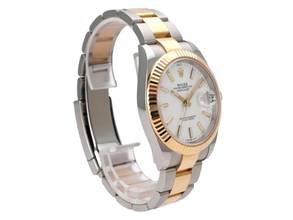 Thumbnail von Rolex Datejust 41 Edelstahl Gelbgold 126333 Weiß Index