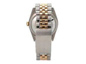 Thumbnail von Rolex Datejust 36 Edelstahl Gelbgold 16233 Schwarz Diamant Jubile-Band