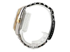 Thumbnail von Rolex Datejust 36 Edelstahl Gelbgold 16233 Schwarz Diamant Jubile-Band