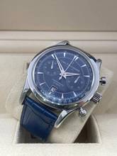 Thumbnail von Carl F. Bucherer Manero Flyback LIKE NEW Watch only new band Blue Chronograph