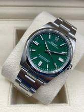 Thumbnail von Rolex Oyster Perpetual 36 GREEN DIAL with Box+ Papers 99%NEW