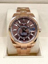 Thumbnail von Rolex Sky-Dweller 18Kt. Rosegold Chocolate Dial y.2022 Ref:326935 Full Set Box&Papers
