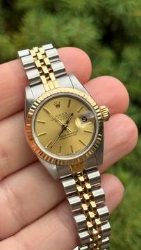  Rolex Lady-Datejust Top Condition no stretch 2 years warranty 
