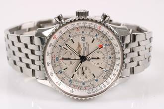 Breitling Navitimer World ref. A24322-045 - full set - LC100 - Year of manufacture 2005