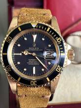 Thumbnail von Rolex Submariner Date 1680/8 Submariner Date 18k Nipple Dial Schwarz-Full Set 1979 Neuer Service Sammlerzustand-Unpoliert-1. Besitz ! Punched Papers !!!!