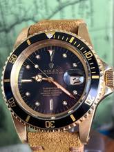 Thumbnail von Rolex Submariner Date 1680/8 Submariner Date 18k Nipple Dial Schwarz-Full Set 1979 Neuer Service Sammlerzustand-Unpoliert-1. Besitz ! Punched Papers !!!!