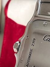 Thumbnail von Cartier Santos Galbée 2319 Santos Galbee 29mm Stahl-Gold-Service 2025 mit Service Box Tresoruhr-unpoliert !