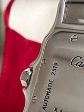 Thumbnail von Cartier Santos Galbée 2319 Santos Galbee 29mm Stahl-Gold-Service 2025 mit Service Box Tresoruhr-unpoliert !
