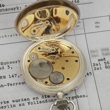 Thumbnail von A. Lange & Söhne B-Uhr Taschenuhr Deutsche Kriegsmarine WWII 59mm Anker-Chronometer 1942 Nahezu Neuwertig Mit zertifikat vom Uhrenmuseum