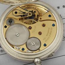 Thumbnail von A. Lange & Söhne B-Uhr Taschenuhr Deutsche Kriegsmarine WWII 59mm Anker-Chronometer 1942 Nahezu Neuwertig Mit zertifikat vom Uhrenmuseum