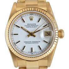 Thumbnail von Rolex Datejust 78278 Medium 31MM white romans dial TOP Condition