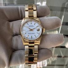 Thumbnail von Rolex Datejust 78278 Medium 31MM white romans dial TOP Condition