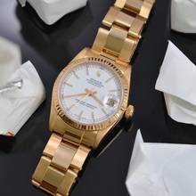 Thumbnail von Rolex Datejust 78278 Medium 31MM white romans dial TOP Condition