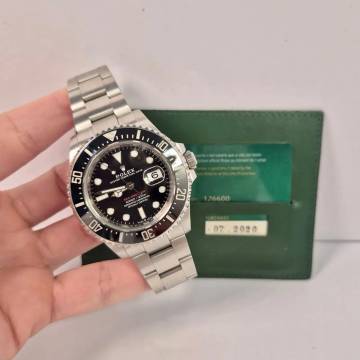 Rolex Sea-Dweller RED 1220m 43mm Automático Completo 
