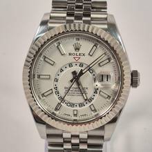 Thumbnail von Rolex Sky-Dweller Ouro Branco & Aço Jubilee 42mm Completo