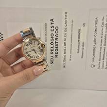 Cartier Ballon Bleu 36mm Rose Gold & Steel Automatic