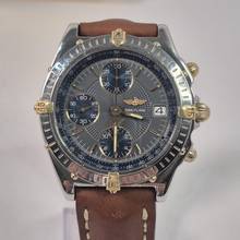 Thumbnail von Breitling Chronomat Gold & Steel 40mm Gray Dial Automatic Complete