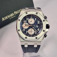 Thumbnail von Audemars Piguet Royal Oak Offshore Chronograph Navy 2 43mm Automatic Complete