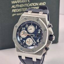 Thumbnail von Audemars Piguet Royal Oak Offshore Chronograph Navy 2 43mm Automatic Complete