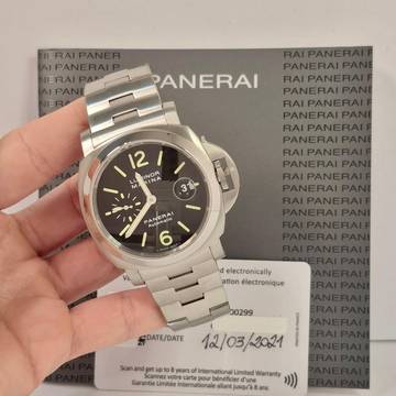  Panerai Luminor Marina Automatic 44mm Automático Full Steel Completo 