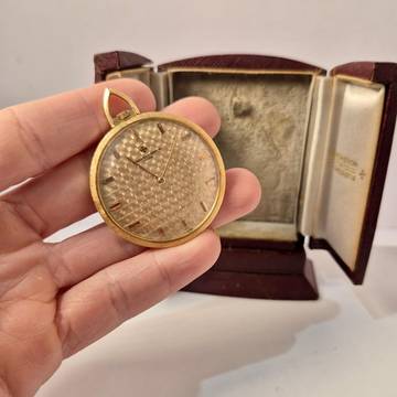  Vacheron Constantin Lapela Ouro Rosé Corda Com Caixa 