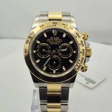 Thumbnail von Rolex Daytona Ouro & Aço Black Dial 40mm Automático Completo