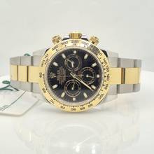 Thumbnail von Rolex Daytona Ouro & Aço Black Dial 40mm Automático Completo