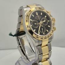 Thumbnail von Rolex Daytona Ouro & Aço Black Dial 40mm Automático Completo