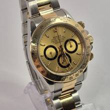 Thumbnail von Rolex Daytona Ouro & Aço Zenith Movement 40mm Automático Completo