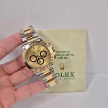 Rolex Daytona Gold & Steel Zenith Movement 40mm Automatic Complete