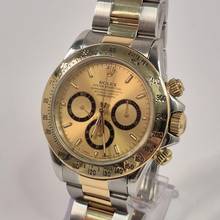 Thumbnail von Rolex Daytona Ouro & Aço Zenith Movement 40mm Automático Completo