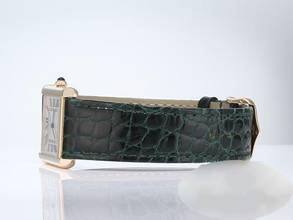 Thumbnail von Cartier Tank Solo Großes Modell Edelstahl Gelbgold 750 W1018855 2022 Stahl 18kt Yellow Gold