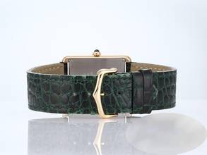 Thumbnail von Cartier Tank Solo Großes Modell Edelstahl Gelbgold 750 W1018855 2022 Stahl 18kt Yellow Gold