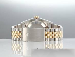 Thumbnail von Rolex Datejust 36mm 16233 Edelstahl Gelbgold 750 Automatik Stainless Steel 18kt Yellow Gold Jubilé-band Chronometer Oyster White Dial