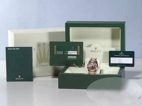Thumbnail von Rolex Day-Date 36 36mm 118205 2011 Rosegold 750 Diamanten Rubine Automatik 18kt Rose Gold Oyster-band Chronometer