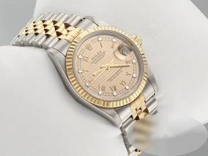 Thumbnail von Rolex Datejust 31mm Stahl Gelbgold 750 Diamanten Automatik Stainless Steel 18kt Yellow Gold Jubilé-band Chronometer Oyster