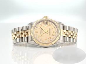 Thumbnail von Rolex Datejust 31mm Stahl Gelbgold 750 Diamanten Automatik Stainless Steel 18kt Yellow Gold Jubilé-band Chronometer Oyster