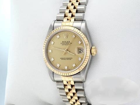  Rolex Datejust 31 31mm 68273 Stahl Gelbgold 750 Diamanten Automatik Stainless Steel 18kt Yellow Gold Jubilé-band Chronometer Oyster 