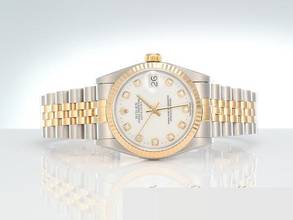 Thumbnail von Rolex Datejust 31 31mm 78273 2000 Stahl Gelbgold 750 Diamanten Automatik Stainless Steel 18kt Yellow Gold Jubilé-band Chronometer Oyster White Dial