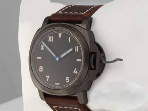 Thumbnail von Panerai Luminor California 8 Days DLC 2019 Pam00779 Titanium Hand-Wound Black Dial