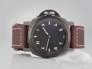 Thumbnail von Panerai Luminor California 8 Days DLC 2019 Pam00779 Titanium Hand-Wound Black Dial