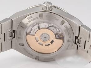 Thumbnail von Vacheron Constantin Overseas 37mm 2305V 2022 stainless steel diamonds Steel Blue Dial