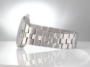 Thumbnail von Vacheron Constantin Overseas 37mm 2305V 2022 stainless steel diamonds Steel Blue Dial